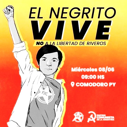 Ningún Genocia Libre – No a la Libertad Condicional a Santiago Omar Riveros